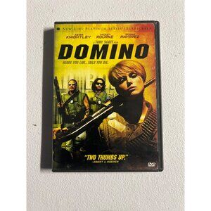 Domino 2005 DVD Fullscreen Edition Action Drama Movie Keira Knightley Pre-Owned